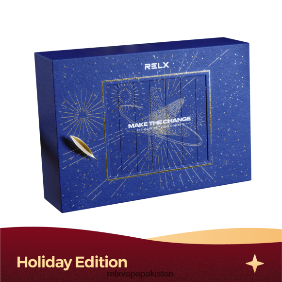 RELX نئے سال کا تحفہ باکس - RELX Pakistan بلیک انفینٹی + تربوز کی برف X62XN862