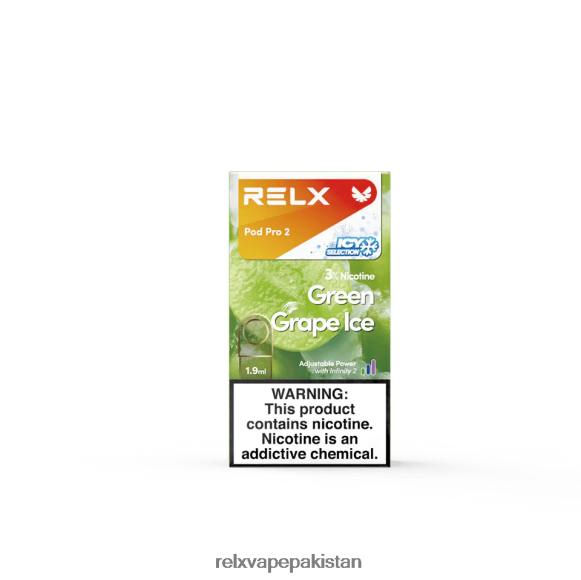 RELX pod pro 2 - 3 pods - RELX Balochistan سبز انگور X62XN8118