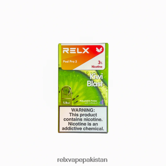 RELX pod pro 2 - 3 pods - RELX Flavours Pakistan کیوی دھماکے X62XN8116