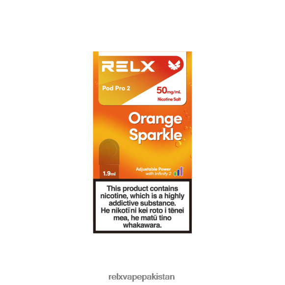 RELX pod pro 2 - 3 pods - RELX Karachi نارنجی چمک X62XN899