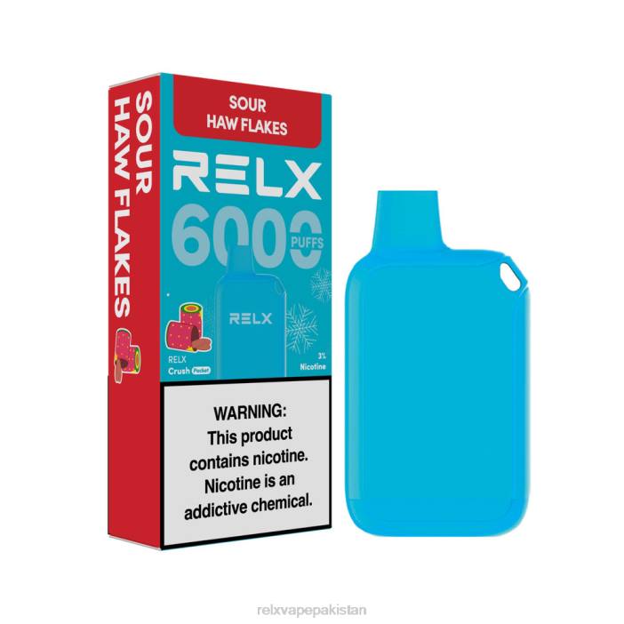 RELX Crush Pocket 6000 برفیلی | 8FT416 ‎RELX Vape Pakistan کھٹی ہاو فلیکس