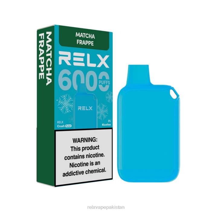RELX Crush Pocket 6000 برفیلی | 8FT417 ‎RELX Vape Price In Pakistan میچا فریپے